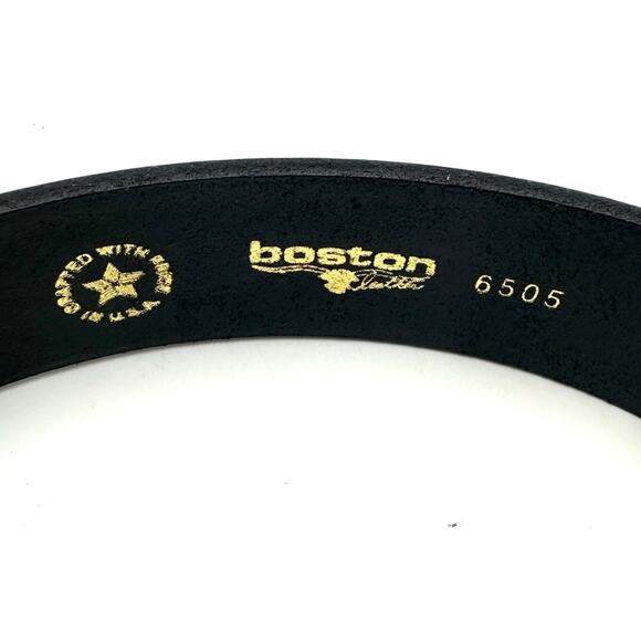 NEW - Boston Leather 6505-1-34 1.75" Wide Leather Police Garrison Belt - Picture 2 of 8